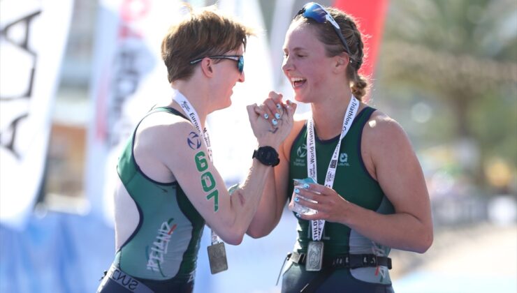 35. Alanya Triatlon Yarışları’nın son gününde Paratriatlon Dünya Kupası yapıldı