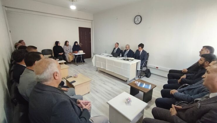 Ağrı İl Müftülüğünde din hizmetleri için istişare toplantıları yapıldı