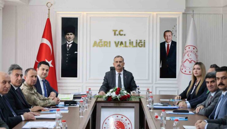 Ağrı’da İl Eğitim Güvenliği Kurulu, Vali Bozkurt başkanlığında 2. kez toplandı