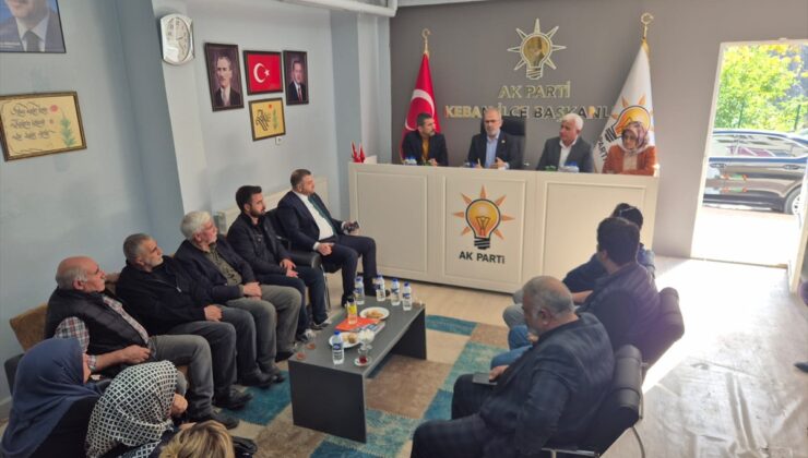 AK Parti Diyarbakır Milletvekili Yaz, Keban’da Terörsüz Türkiye sürecini anlattı