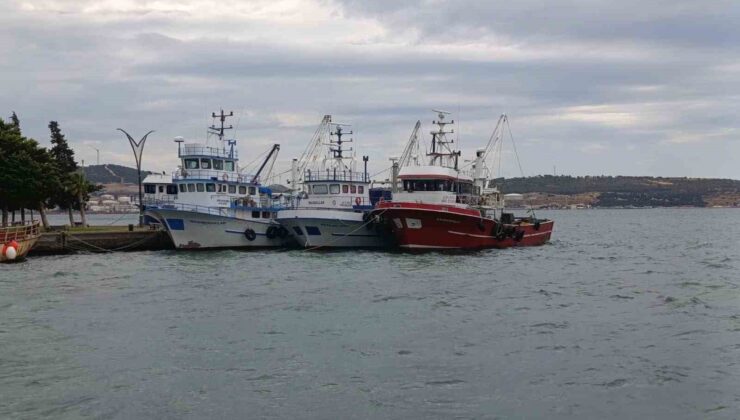 Aliağa’da şiddetli poyraz balıkçıların denize açılmasını engelledi