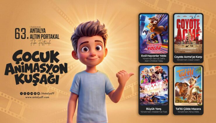 Altın Portakal’da çocuklar 24-31 Ekim 2026’da her sabah 4 filmle buluşacak