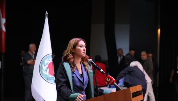Ankara Baro Başkanı Çağlayan, pankart asan 2 gencin tutuklanmasına tepki gösterdi