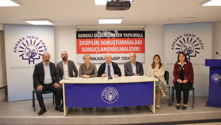 Ankara Tabip Odası, 18 aydır Onur Kurullarındaki disiplin boşluğuna dikkat çekti