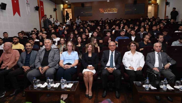 AOSB ve Çukurova Üniversitesi iş birliğinde öğrencilere tanışma toplantısı yapıldı