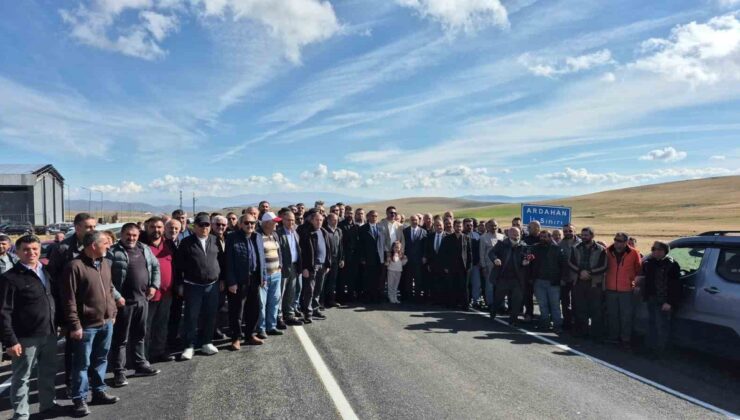 Ardahan ve Artvin’de STK ve parti temsilcileri Sahara Tüneli’ne ortak çağrı yaptı