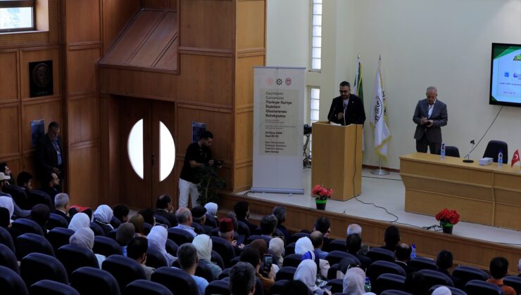 ASBÜ Rektörü Şam’daki toplantıda ortak hafıza için dört öneri sundu