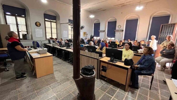 Aydın Söke’de Halk Eğitim Merkezi’nde kadınlara gıda muhafazası ve hijyen anlatıldı