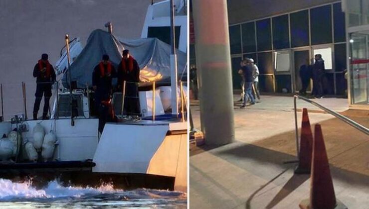 Ayvalık’ta tekne battı! 8 kişi kurtarıldı, doktor denizde kayboldu