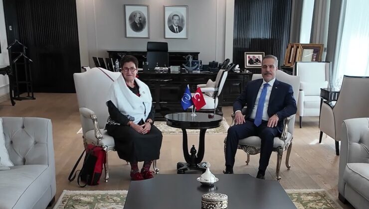 Bakan Fidan, AKPM Başkanı Bayr’ı kabul etti