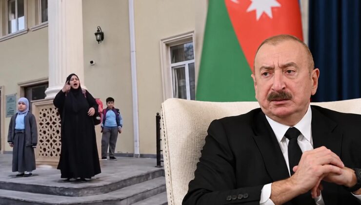 Başörtüsü krizinin tırmandığı Azerbaycan’da Aliyev’i zora sokacak görüntü