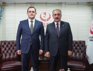 BBP Genel Başkanı Destici, Kuzey Makedonya Devlet Bakanı Zeynula’ya teşekkür etti