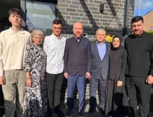Bilal Erdoğan, Birliğin eski Köln Bölge Başkanı’nın ailesine taziye ziyaretinde bulundu
