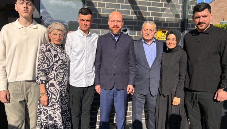 Bilal Erdoğan, Birliğin eski Köln Bölge Başkanı’nın ailesine taziye ziyaretinde bulundu