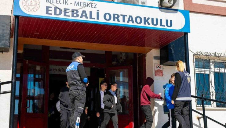 Bilecik’te emniyet ve jandarma okul çevrelerinde denetimleri aralıksız sürdürecek
