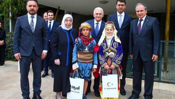 Binali Yıldırım, Uşak’ta 81 ilde 81 Anaokulu Projesi kapsamındaki açılışa katıldı
