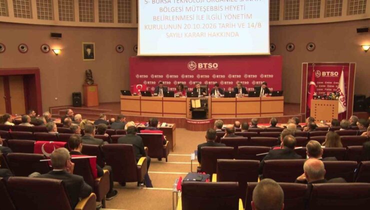 BTSO meclisinde TEKNOSAB Müteşebbis Heyeti listesi 83 kabul, 40 ret oyuyla onaylandı
