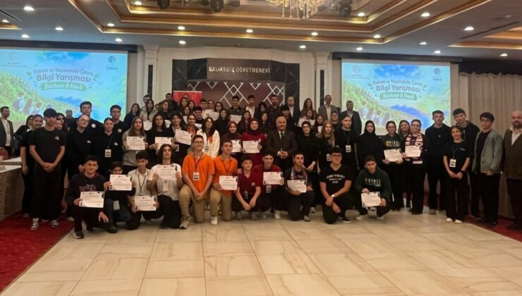 Burhaniye Celal Toraman Anadolu Lisesi öğrencileri Balıkesir’de il ikincisi oldu