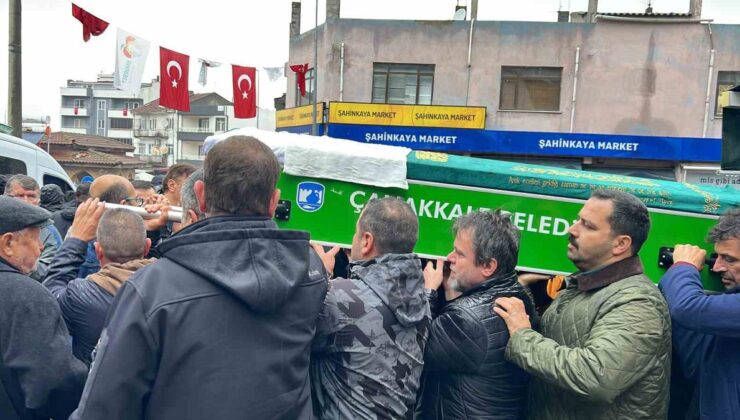 Çanakkale’deki kazada ölen sürücü Umurbey’de toprağa verildi