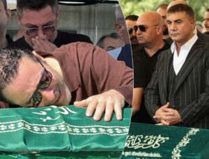 Cenazede dikkat çeken detay! Sedat Peker de Atilla Taş’ın acını paylaştı