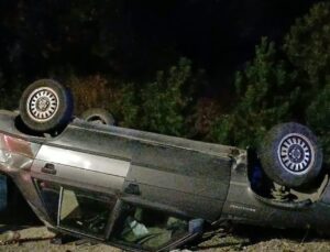 Çorum’da iki otomobilin çarpıştığı kazada 1 kişi öldü, 2 kişi yaralandı