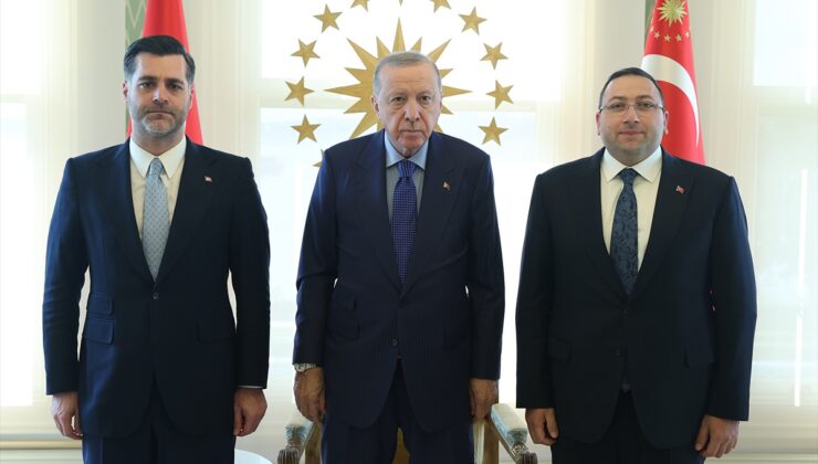 Cumhurbaşkanı Erdoğan, Üsküdar Belediye Başkan Vekili Gültekin’i kabul etti