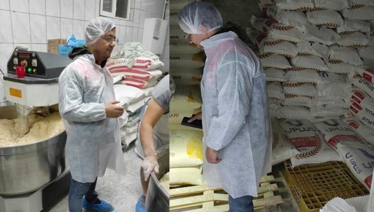 Denizli Çivril’de fırın ve gıda işletmelerine İlçe Tarım ekipleri denetim yaptı