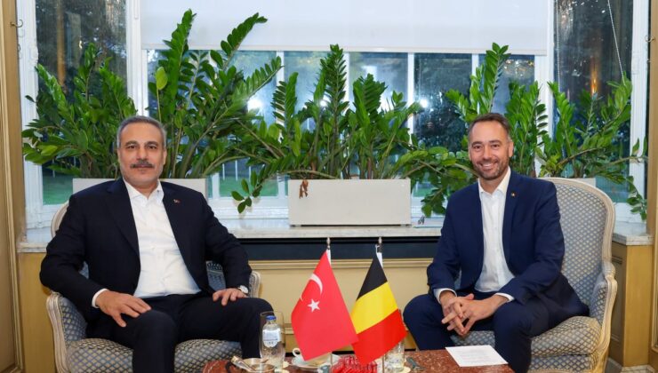 Dışişleri Bakanı Fidan, Brüksel’de Belçika Başbakan Yardımcısı Prévot ile görüştü
