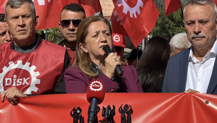 DİSK Genel Başkanı Çerkezoğlu, Saraçlar Caddesi’nde emeklilere gelir artışı istedi