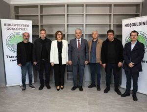 Düzce Valisi Makas, Adige Kültür Derneği’ni ziyaret edip Kültür Merkezi’ni inceledi