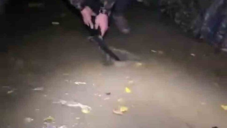 Elazığ Sivrice’de Hazar Gölü kıyısında kamp yapan grup fırtınada zor anlar yaşadı