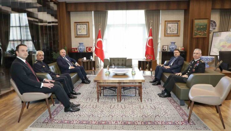 Emniyet Genel Müdürü Fidan Kütahya’da Vali Işın’ı ve Emniyet Müdürlüğünü ziyaret etti