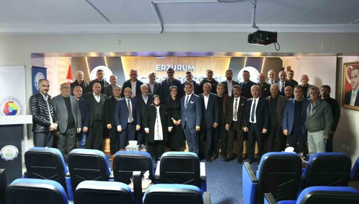 Erzurum Ticaret Borsası’nda Yavuz Güney üçüncü kez Meclis Başkanlığına seçildi