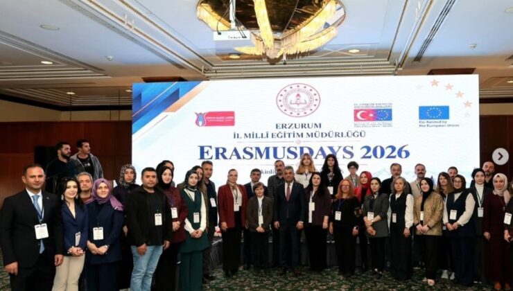 Erzurum’da ErasmusDays 2026 etkinliği Müdür Ekici’nin katılımıyla düzenlendi