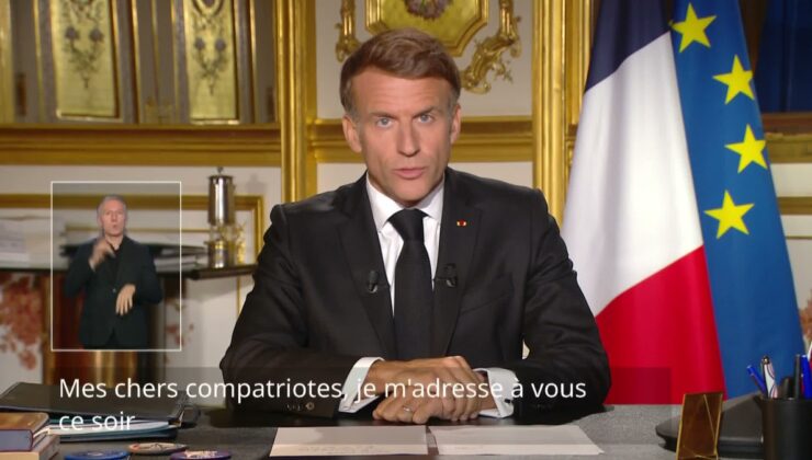 Fransa’da Macron gösterilerde şiddeti kınadı, yaklaşık 2 bin 400 kişi gözaltına alındı