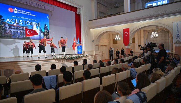 Gazi Üniversitesi Spor Bilimleri Fakültesinde 2026-2027 akademik yılı törenle açıldı