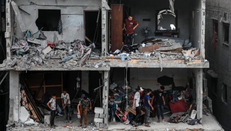 Gazze’deki İsrail hava saldırılarında en az 4 Filistinli öldü