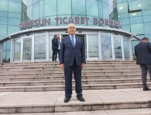 Giresun Ticaret Borsası başkanlık seçimini mevcut Başkan Hamza Bölük 155 oyla kazandı