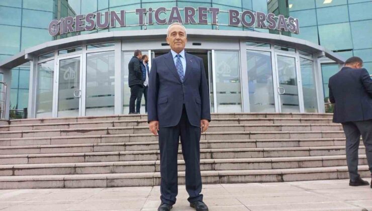 Giresun Ticaret Borsası başkanlık seçimini mevcut Başkan Hamza Bölük 155 oyla kazandı