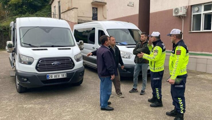 Giresun Valiliği jandarmanın 109 okulda güvenlik denetimi yaptığını bildirdi