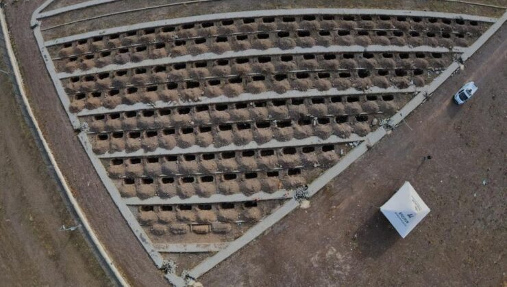 Görüntü Türkiye’den! Yüzlerce mezar kazıldı, devamı da gelecek