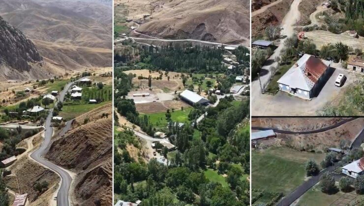 Hakkari İl Özel İdaresi Geçitli köyünde 12 kilometrelik yolu BSK ile kapladı
