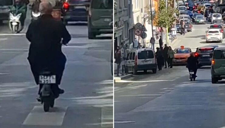 Halit Ergenç’ten İstanbul trafiğine scooterlı çözüm