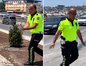 Hatay’da polisin yaptığı hareket Bakan Mustafa Çiftçi’yi duygulandırdı