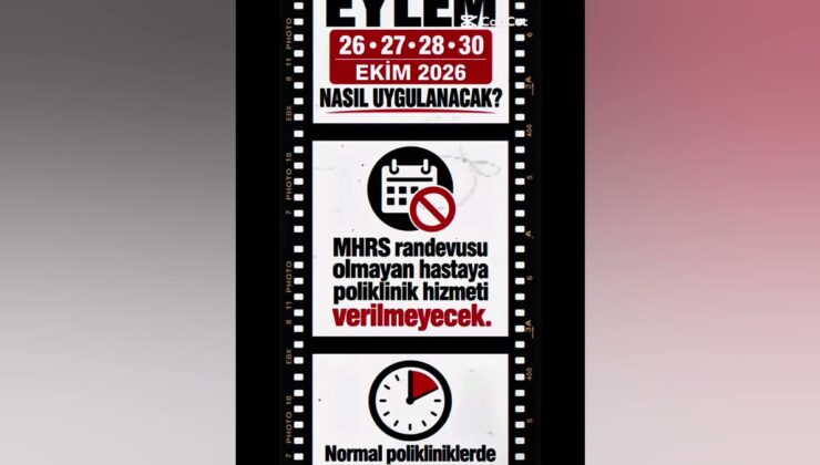 Hekim Birliği Sendikası, 26-30 Ekim’de MHRS’siz hastaya poliklinik vermeyecek