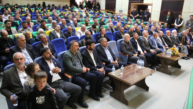 HÜDA PAR Bitlis 5. Olağan İl Kongresi’nde Cengiz Karakaya yeniden il başkanı seçildi