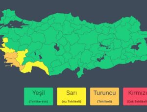 İçişleri Bakanlığı, 26 Ekim 2026’da Aydın ve Muğla için sel uyarısında bulundu