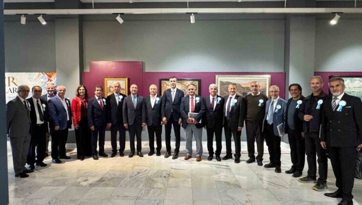 İki kuşağın asker ressam eserleri Ankara’da açılan sergide sanatseverlerle buluştu