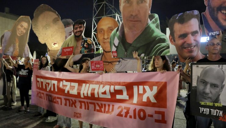 İsrail’de on binlerce Netanyahu muhalifi Tel Aviv’de devlet soruşturması istedi