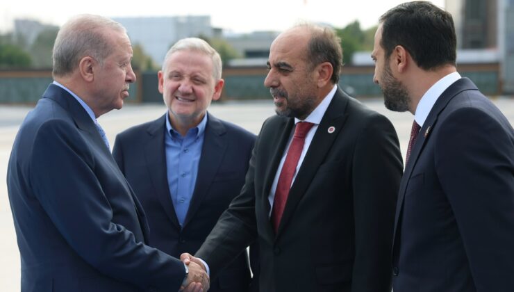 İstanbul 2 Nolu Barosu Başkanı Saka, Cumhurbaşkanı Erdoğan ile görüştü